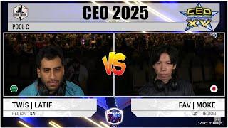 CEO 2025 POOL C SF6 // LATIF (M.bison) VS MOKE (chun li)