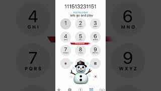 Do You Want To Build A Snowman - Frozen | IPhoneDial Version #shorts