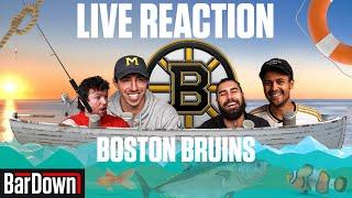 REACTION TO AN INTERESTING FREE AGENCY FOR THE BOSTON BRUINS | BarDown Free Agent Frenzy Live Stream