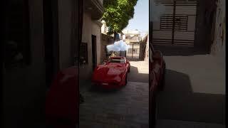 Car VFX Breakdown Corvette stingray Red  #blender3d #c4d #sunset