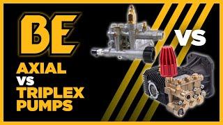 Axial vs Triplex Pumps
