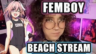 femboy swimsuit at 50k... why did I do this... (update vid)