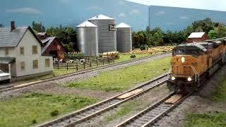 The K & I Model Railroad, HO Layout, Scenes & Cab Ride (Under Construction)