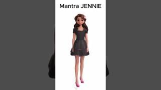 JENNIE  Mantra #anime  #animation #animedance #shinepost #song #netflix #dance #jennie #mantra