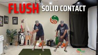 Develop a Natural Athletic Golf Swing with Proven Drills for Flush Solid Contact