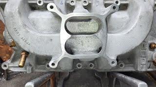 Ford GT40 289 Race Project, Shelby/Cobra intake manifold testing part 1. Manifold flow balancing!