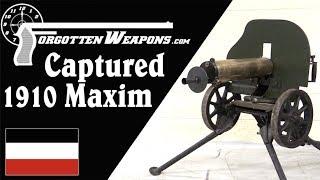 German-Capture 1910 Russian Maxim in 8x57