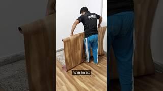 PVC Vinyl Flooring Mat Installation in Bedroom | How to Fix Vinyl Flooring Mat | Aggarwal foam Delhi