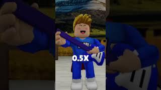 3x 2x 1x 0.5x APT  #roblox #shorts