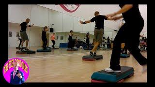 Step Aerobics Routine London 2015