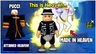 Obtaining This *NEW* Heaven Ability In JoJo: Golden Records