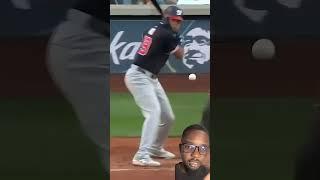James Wood la dobla cuando él le da  #baseball #mlblb #beisbol #baseballszn #mlb #humor #shorts