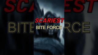 Top 10 Animals Whit the Stongest Bite Force   #shorts #animals