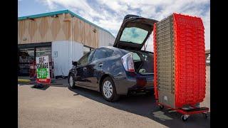 How to fit 20 Plastic Moving Boxes in a Prius | Rent Plastic Moving Boxes | U-Haul Ready-To-Go Box