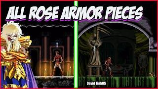 Chronicles of the Wolf ALL 6 Rose Armor Pieces