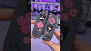 kuromi switch accessories @wishavenofficial4997 #kuromi #sanrio #cute #unboxing #switch #kawaii