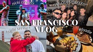 san francisco vlog + seeing nicki minaj 