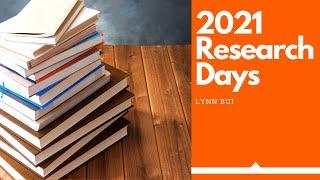 2021 Research Days: Lynn Bui