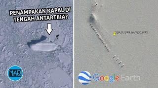 CEK SENDIRI! Inilah 5 Penampakan Misterius di Antartika yang Dipotret Oleh Satelit di Google Earth!