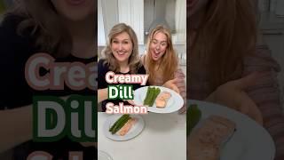 Salmon with Lemon Dill Sauce