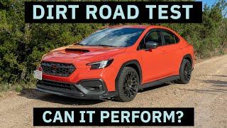 How Does The 2022+ Subaru WRX Perform On Dirt Roads?!