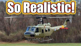 Incredible UH-1 Huey RC Helicopter YOU Can Fly!