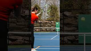 Good weather and good times on our mountain top tennis courts! 