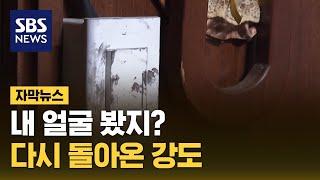 "얼굴 봤을까 봐"…다시 찾아온 강도 (자막뉴스) / SBS