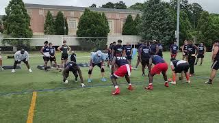 UNC Linemen Camp One-on-Ones: Isaiah Campbell vs. David Sanders