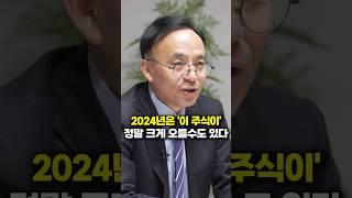 2024년은 '이 주식이' 정말 크게 오를 수도 있다 (김영익 교수)