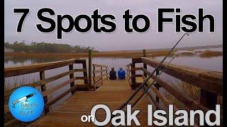 7 Spots to Fish on Oak island