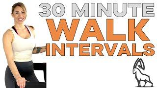 30 Min Walk Intervals! | Weight Loss Walk!