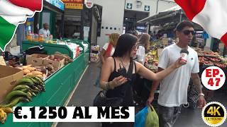 En Solo 1 Trabajo Gano Esto | Entrevista en Mercato Vittorio Emanuele en Roma, EP.47