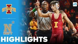 Iowa State vs Navy | NCAA College Wrestling | Highlights - November 15, 2024