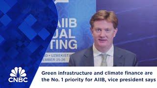 Green infrastructure and climate finance are the No. 1 priority for AIIB, vice president says