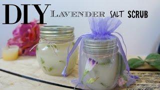  DIY LAVENDER MINT SCRUB 