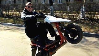 Обзор Honda Dio 28sr STUNT EDITION