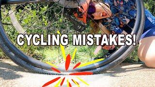 6 Basic Bicycling Mistakes!-Cycling for Beginners