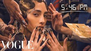 How Top Model Yasmin Wijnaldum Gets Runway Ready | Diary of a Model | Vogue