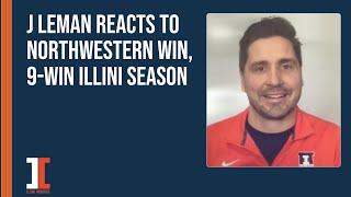 J Leman reacts to Northwestern win, 9-win Illini season | Illini Inquirer Podcast