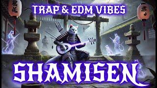 Shamisen (三味線)  X Trap & EDM Vibes: Ghostly Samurai Rhythms & Misty Castle Melodies 