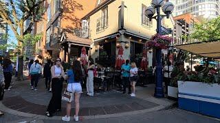 Toronto Bloor-Yorkville City Walk 2024 Canada travel 4K