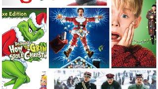 My Christmas movie top 10 Playlist with some honorable mentions thrown in.