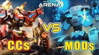 CONTENT CREATORS Vs MODERATORS - Who Will Win? - Mech Arena