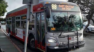 |back from the pandemic| 8770 on Route 88 BART shuttle