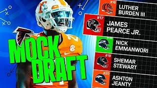 Atlanta Falcons 3-Round Mock Draft | PFF