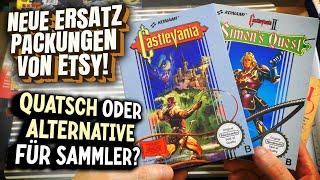 Taugen FAKE-VERPACKUNGEN von ETSY für GAMES-SAMMLER? 