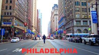 Philadelphia Center City Walking Tour [4K]