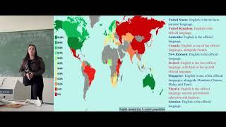 The English language around the world