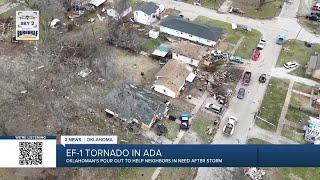 EF-1 tornado leaves Ada, southern counties damaged